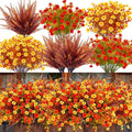 20 bundles artificial fall flowers for outdoors fall, main product view