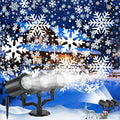 christmas projector lights outdoor, 2025 upgraded triple head, main product view