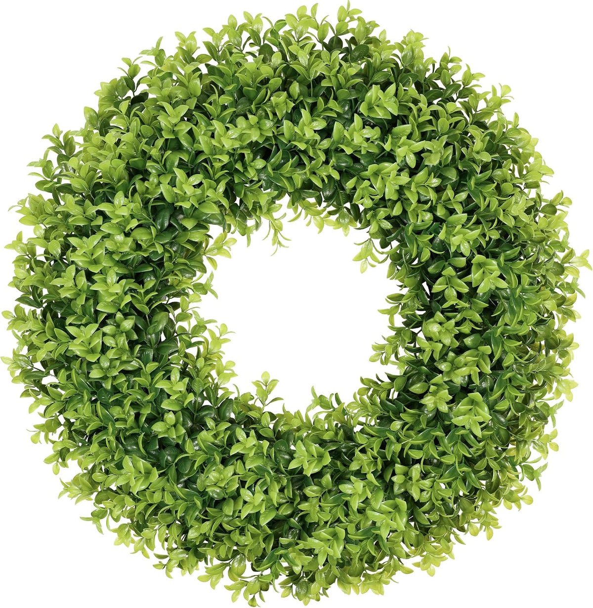 vlorart 24 inch large boxwood door wreaths for, main product view