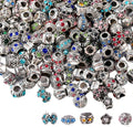 cunno 200 pcs european beads charms, rhinestone alloy, main product view