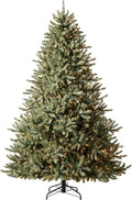 balsam hill 9.5ft pre-lit classic blue spruce, main product view