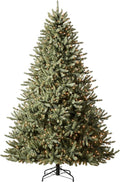 balsam hill 9.5ft pre-lit classic blue spruce, main product view