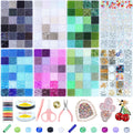 52800+pcs 144colors 2mm glass seed beads for jewelry, main product view