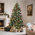 yitahome prelit pre-decorated christmas tree 6ft with remote, main product view