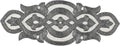 lightnpro beaded table runner elegant infinity design, main product view