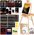 163-piece french easel painting set | all-in-one deluxe, main product view