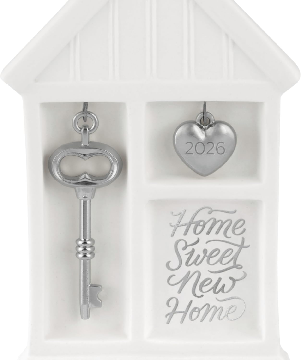 Hallmark Keepsake Christmas Ornament 2026, Home Sweet New Home 2026, Porcelain and Metal, Housewarming Gifts