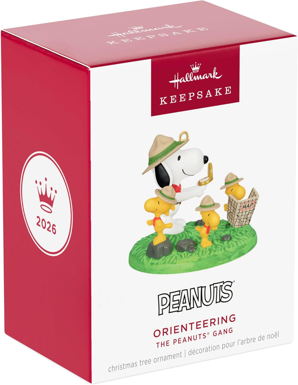 Hallmark Keepsake Christmas Ornament 2026, The Peanuts Gang Orienteering, Gifts for Peanuts Fans