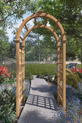 rosewood 47"w x 89"h cedar arbor, main product view