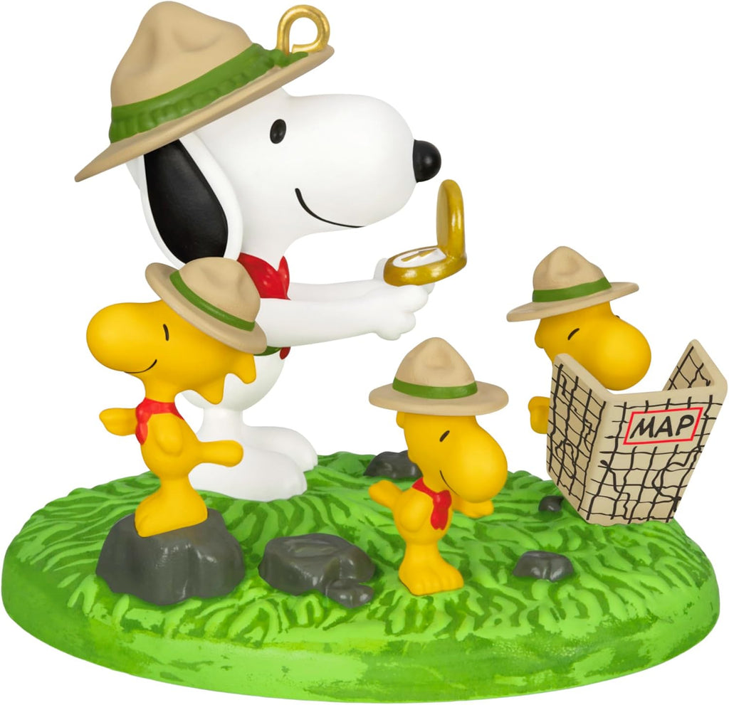 Hallmark Keepsake Christmas Ornament 2026, The Peanuts Gang Orienteering, Gifts for Peanuts Fans