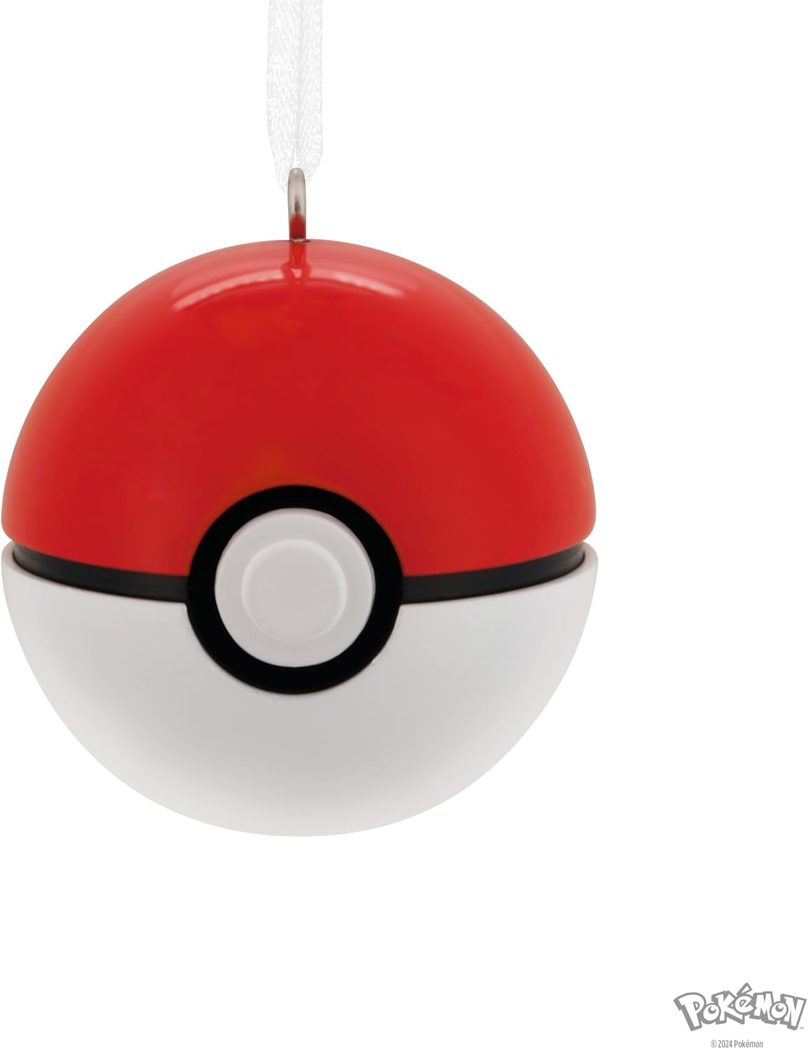 Hallmark Pokémon Poké Ball Christmas Ornament, Metal