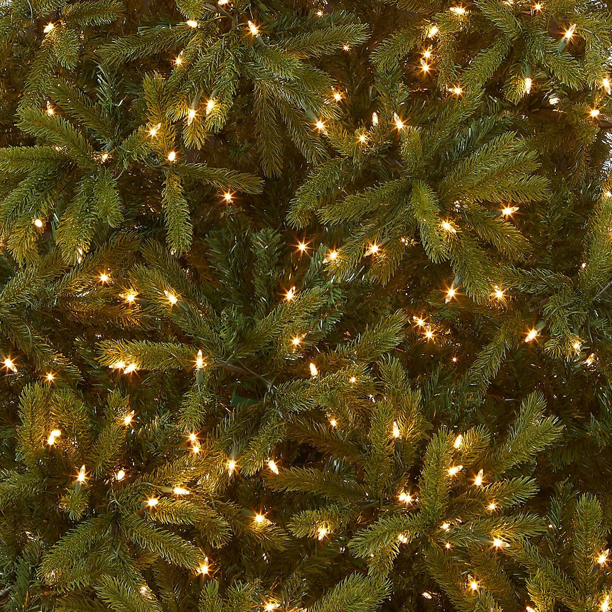 national tree company 7.5ft pre-lit jersey fraser fir shown in use