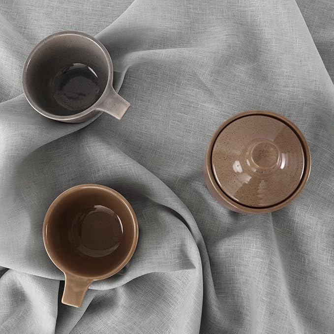 Solino Home Linen Soft Grey Tablecloth 60 x 132 Inch - Classic Hemstitch, 100% Pure Linen Rectangular Tablecloth - Machine Washable Table Cloth for Fall, Autumn, Thanksgiving, Christmas