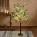 hairui lighted olive tree plug-in 4ft 160 warm, main product view