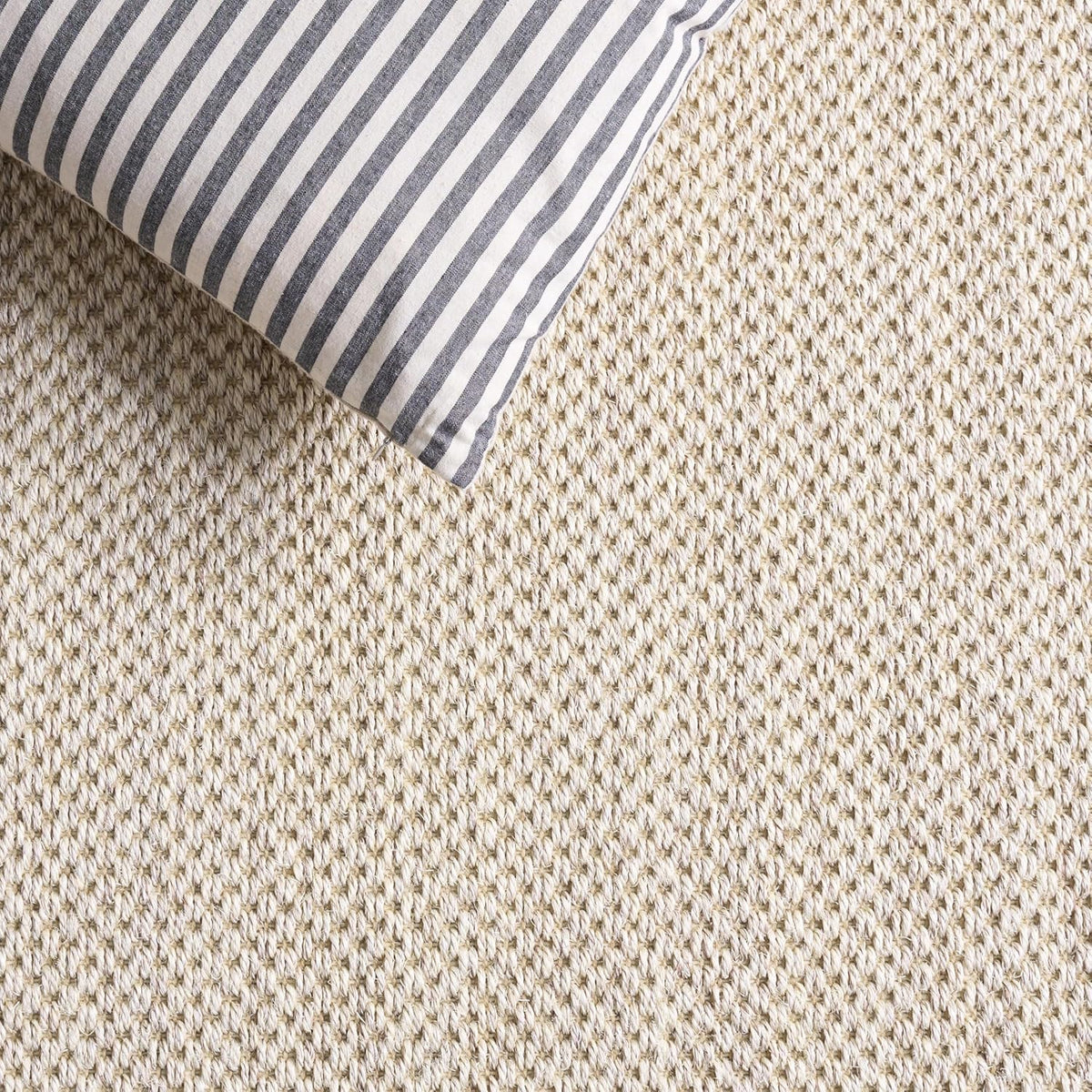 SAFAVIEH Natural Fiber Area Rug 9x12 Large Sisal Textured, Marble NF143C