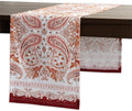 Maison d' Hermine Table Runner 100% Cotton Single Layer Table Runners 90 inches Long for Thanksgiving Christmas Decorations Home Kitchen Dining Party Wedding (Orient, 14.5" x 90")