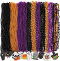halloween necklaces accessories, 24 kinds beads party favors, main product view