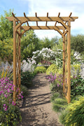 vita heartwood cedar wood arbor – 55" x, main product view