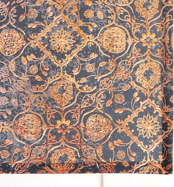 Maison d' Hermine Table Runner 100% Cotton Single Layer Table Runners 90 inches Long for Thanksgiving Christmas Decorations Home Kitchen Dining Party Wedding (Imperfection, 14.5" x 90")