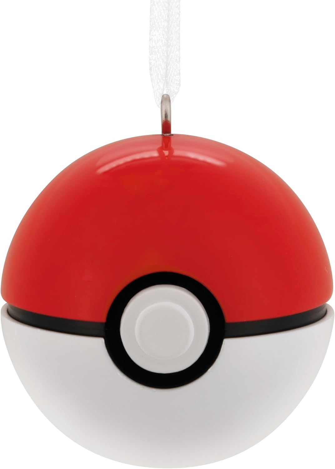 Hallmark Pokémon Poké Ball Christmas Ornament, Metal