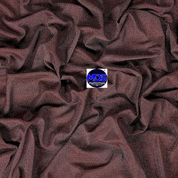 MDS Halloween Chiffon Draping Fabric - 2 Panel, 30" Wide x 40ft Long - Sheer Spooky Arbor & Canopy Drapery for Haunted House Backdrops, Party Ceilings, DIY Costumes & Themed Events - Burgundy